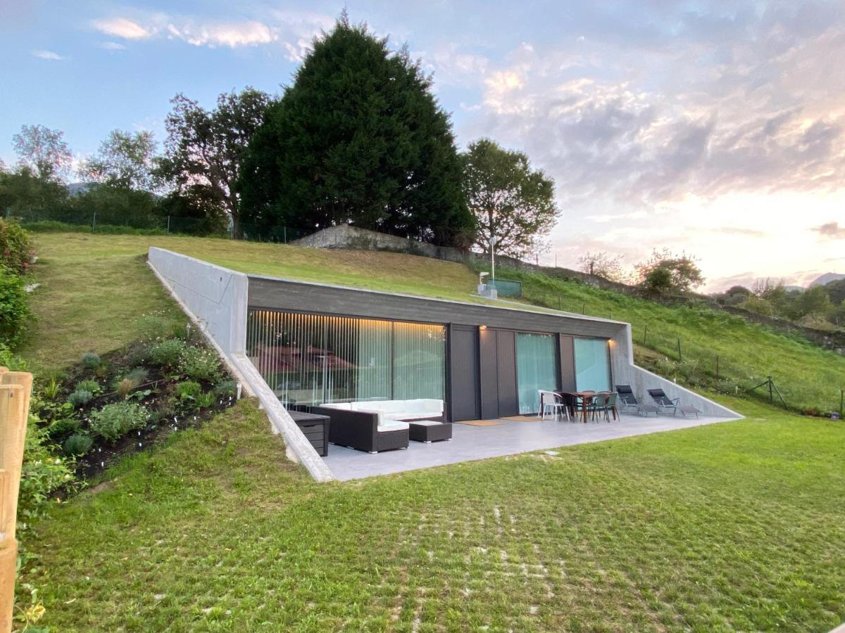 La Casa De Hierba - Casa De Campo De Diseno Con Jardin Y Wifi Cerca De Las Playas De Llanes Bagian luar foto
